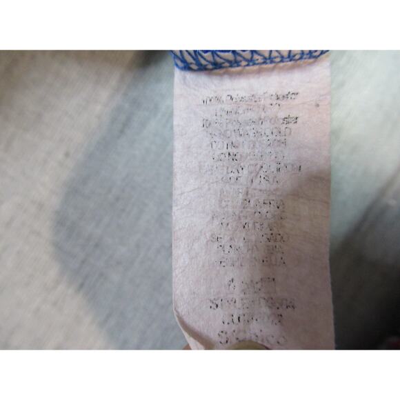 Blue Rose Dress Womens Size Small Blue Aztec Southwestern Sleeveless Blouson - Picture 12 of 13